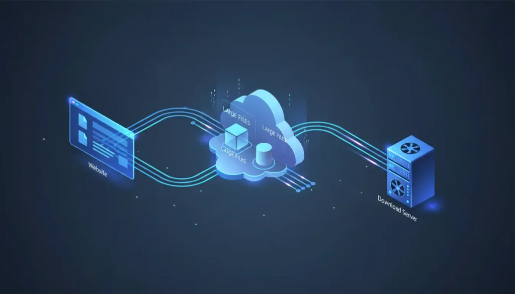 وصل کردن هاست دانلود به وردپرس